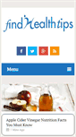 Mobile Screenshot of findhealthtips.com